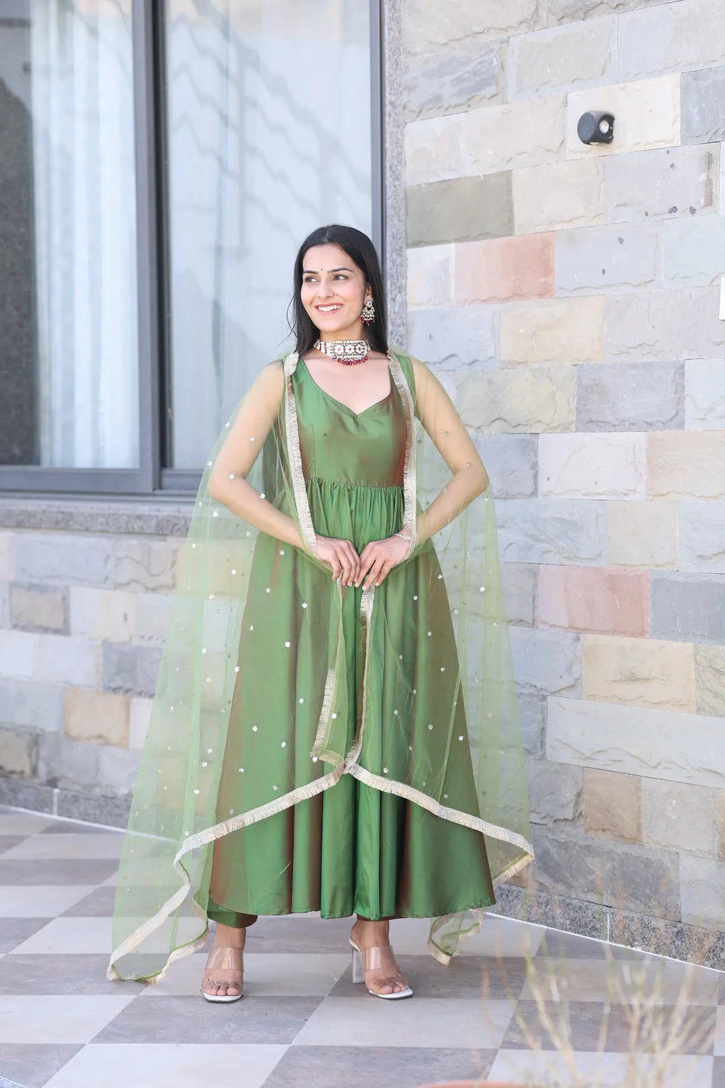 Noor Anarkali Suit Set
