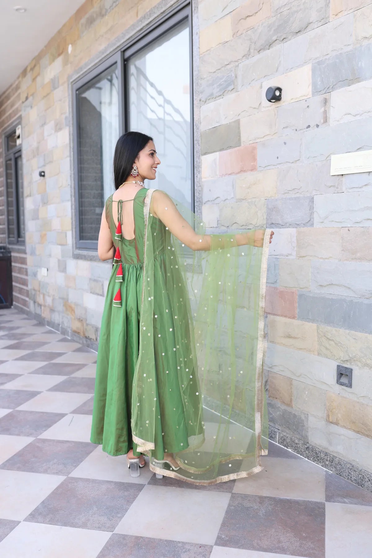 Noor Anarkali Suit Set