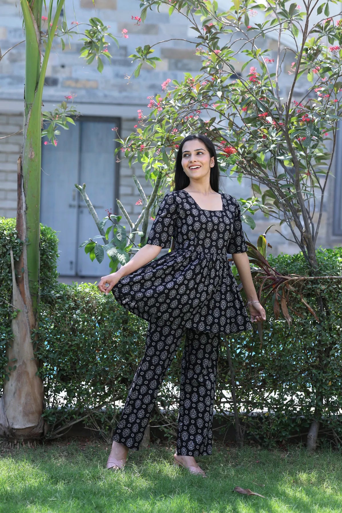 Black Twin Co-ord Set