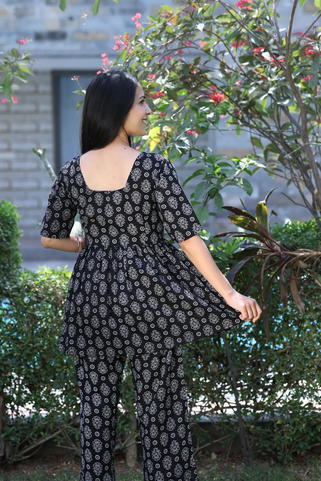 Black Twin Co-ord Set