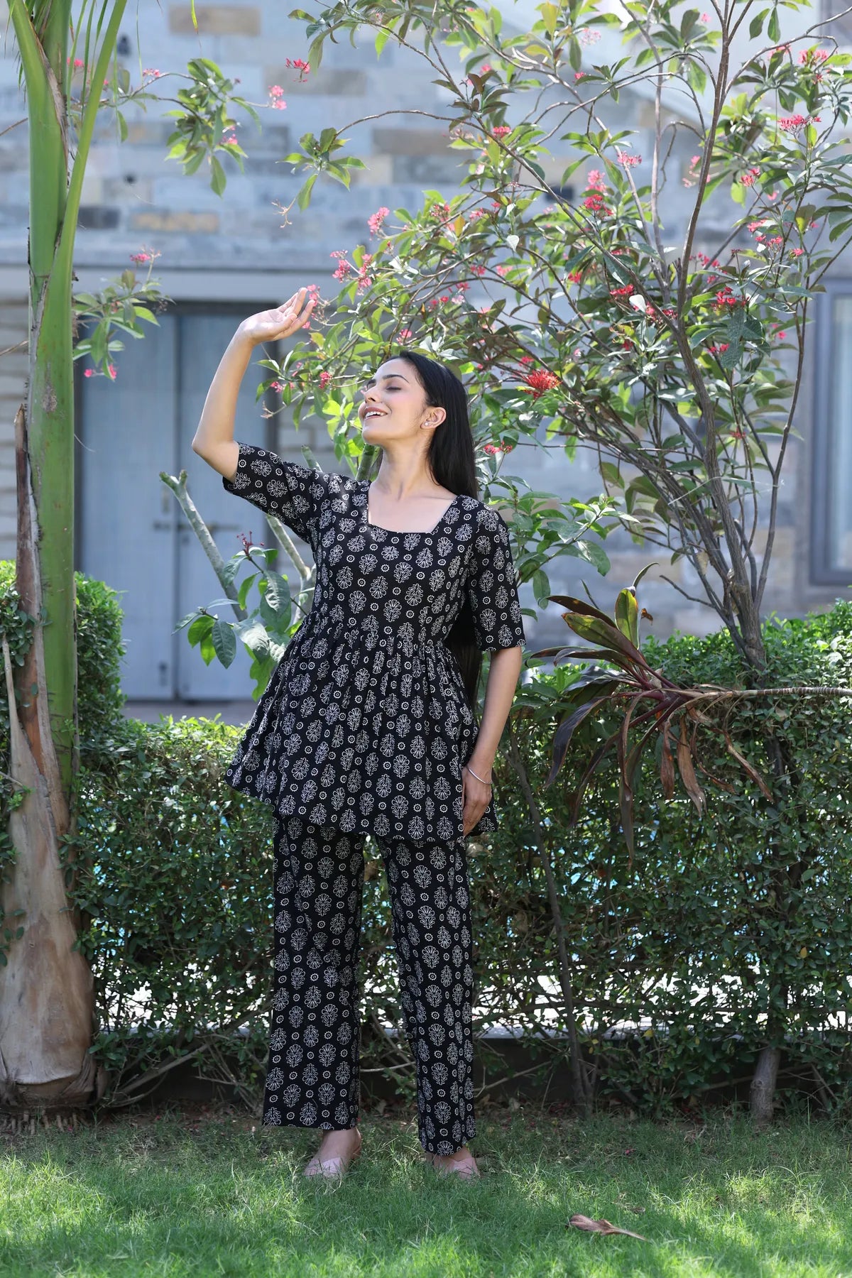 Black Twin Co-ord Set