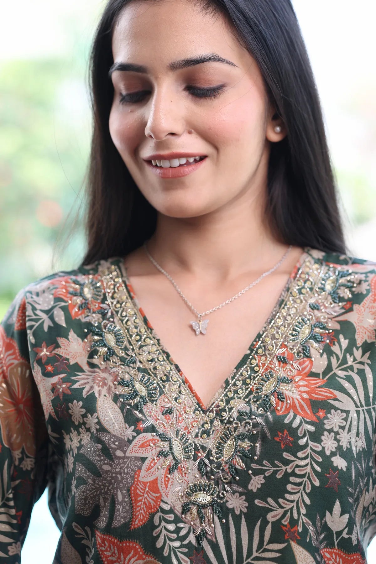 Emerald Straight Suit Set