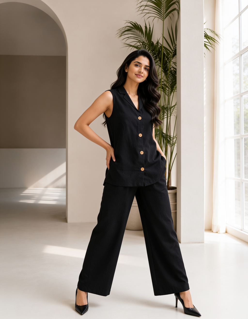 Charcoal grace Co-ord Set