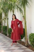 Gulnaar Anarkali Suit Set