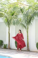 Gulnaar Anarkali Suit Set - Image 4