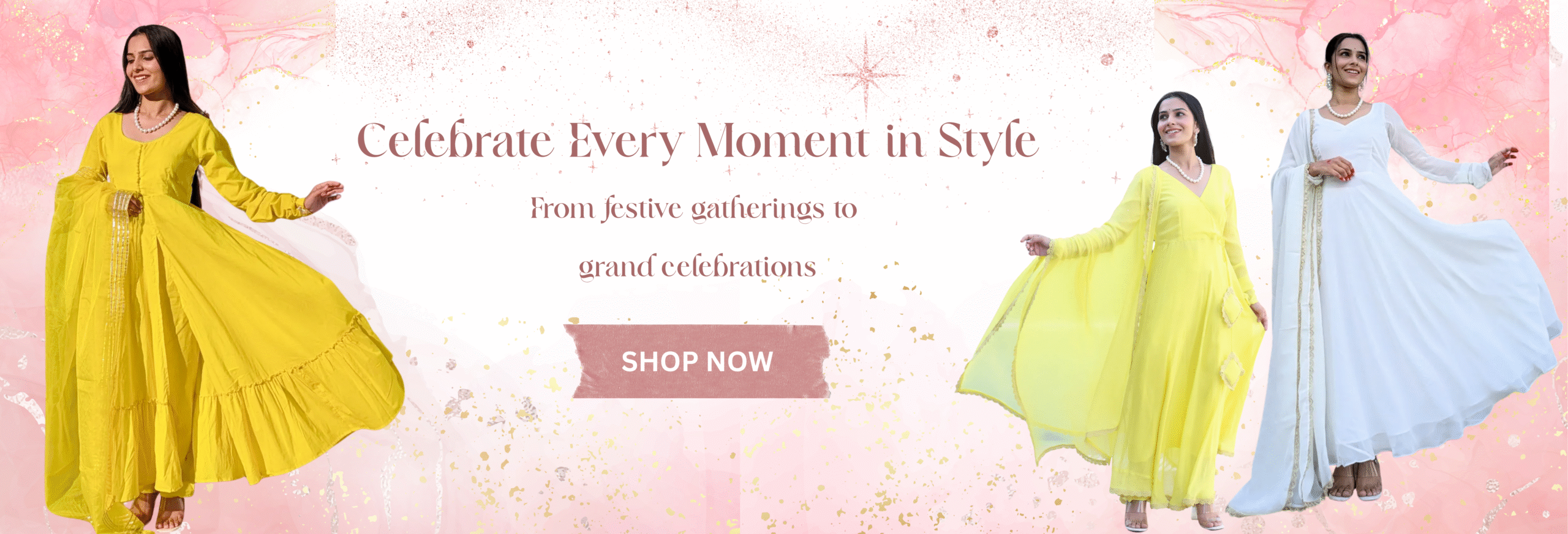 From festive gatherings to grand celebrations